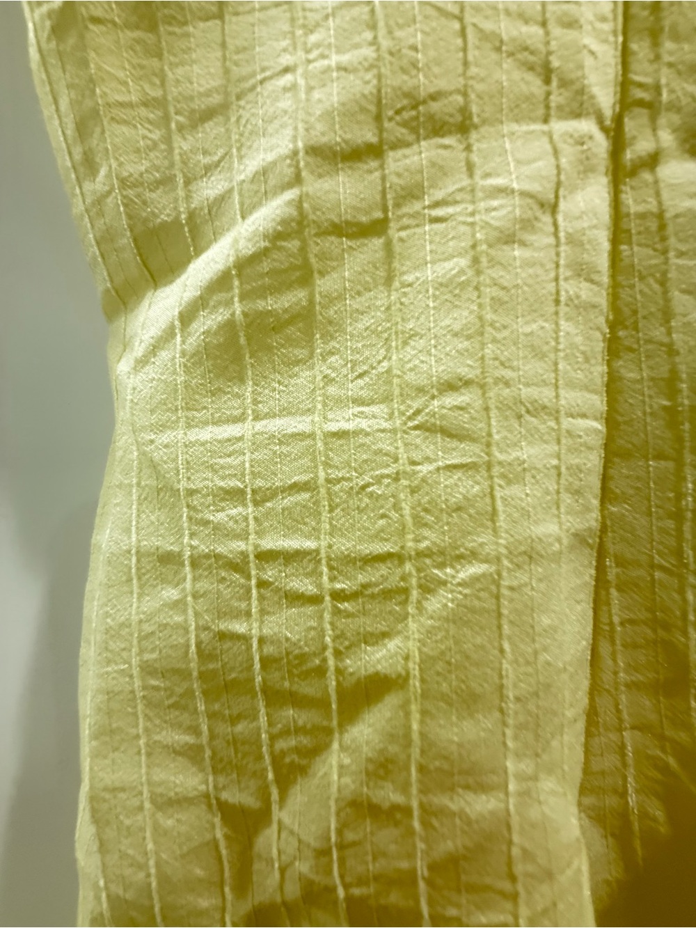 Light Yellow Ruffled Strap Sundress - Picture 5 of 7